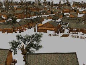 ancient painting architecture Modèle 3D