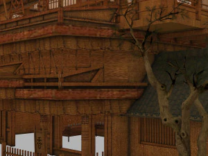 ancient painting architecture 3D Model