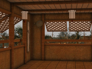 ancient painting architecture 3D Model