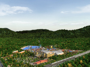 amusement park 3D 모델