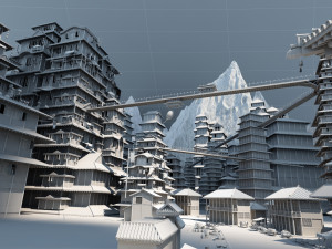 ancient street Modello 3D