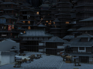 ancient architecture Modèle 3D