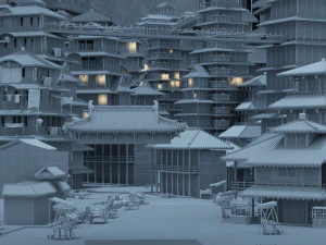 ancient architecture 3D Model