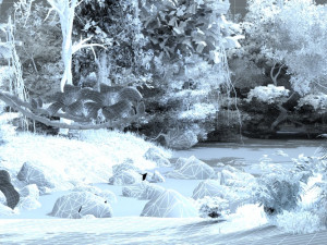 mountain forest 3D Модель