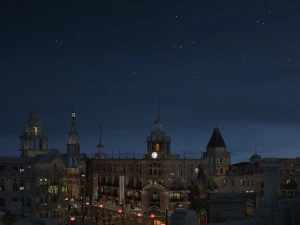 shanghai film and tv park 3D Model