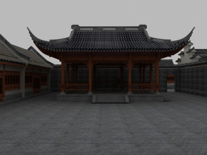 ancient architecture Modèle 3D