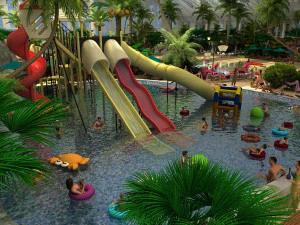 water slide 3D Model