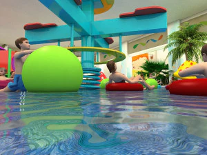 water park 3D Model