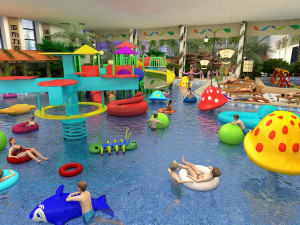 water park Model 3D