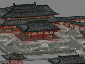 ancient palace 3D Model