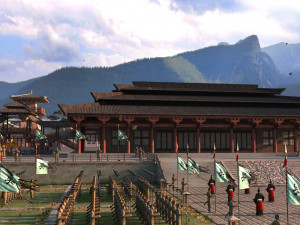 ancient palace 3D Model