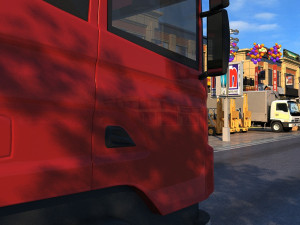 logistics transporter 3D Model