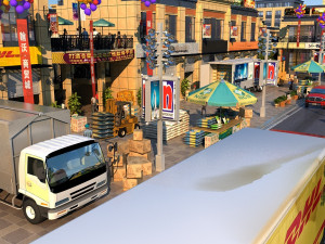 logistics transporter 3D Модель