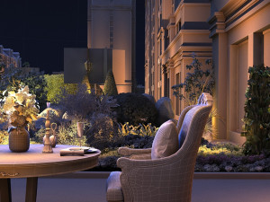 dining table 3D 模型