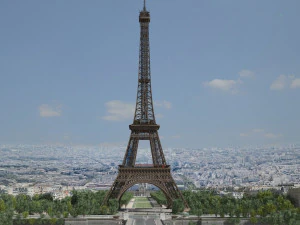 Ейфелева вежа 3D Модель