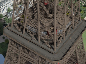 eifel tower Model 3D