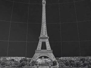 eifel tower 3D Model