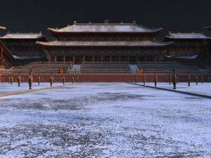 ancient palace 3D Model