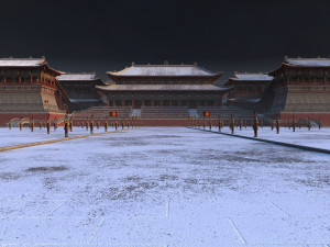 ancient palace 3D Model