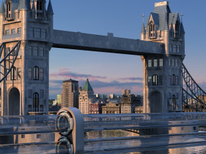 london bridge Modelo 3D