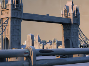 london bridge Modelo 3D