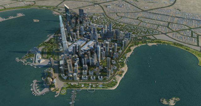 city building Modelo 3D .c4d .max .obj .3ds .fbx .stl .blend 