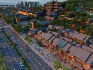 ancient town 3D Model