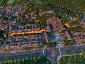 ancient town 3D Model