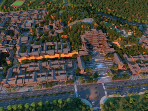 ancient town 3D Model