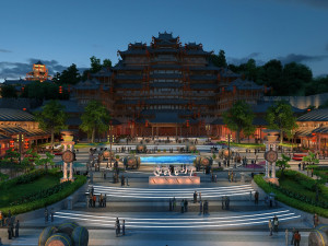 ancient town Modelo 3D