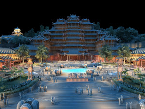ancient town Modelo 3D