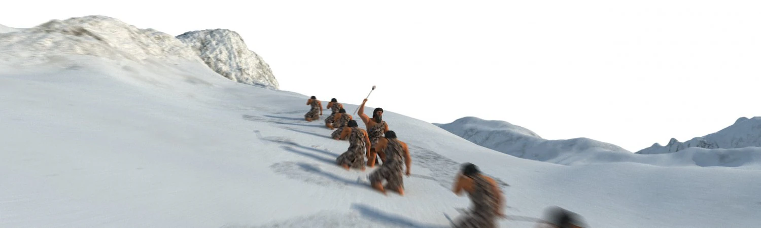 snow mountain 3D Model .c4d .max .obj .3ds .fbx .stl .blend 