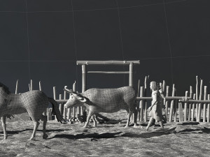 primitive tribe 3D Model
