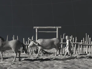 primitive tribe 3D Model