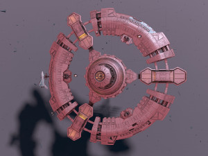 spaceship 3D Model