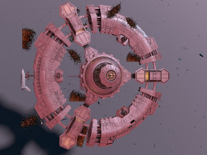 spaceship 3D Model