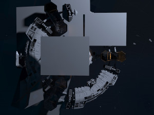 spaceship 3D Model