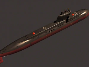 submarine 3D Model