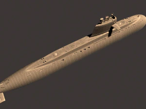 submarine 3D Model