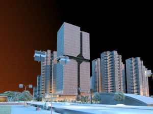 city building 3D Model