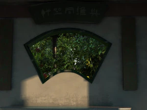 ancient garden 3D Model