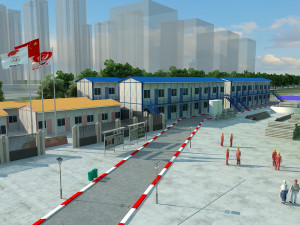 construction site 3Dモデル
