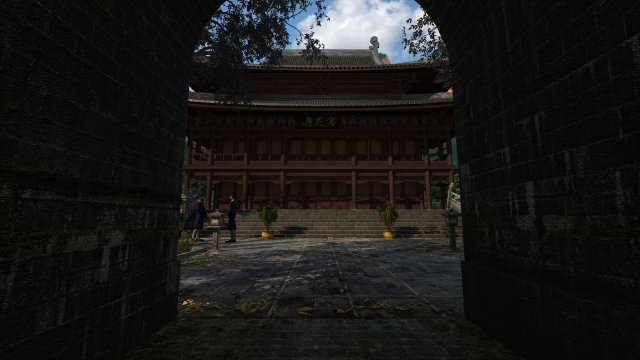 taoist temple Modèle 3D .c4d .max .obj .3ds .fbx .stl .blend