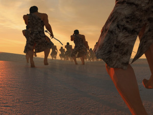 primitive tribe Model 3D