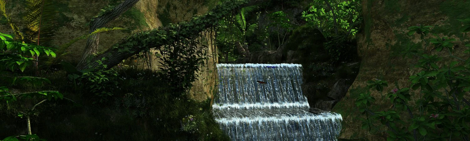 rain forest 3D Model .c4d .max .obj .3ds .fbx .stl .blend 