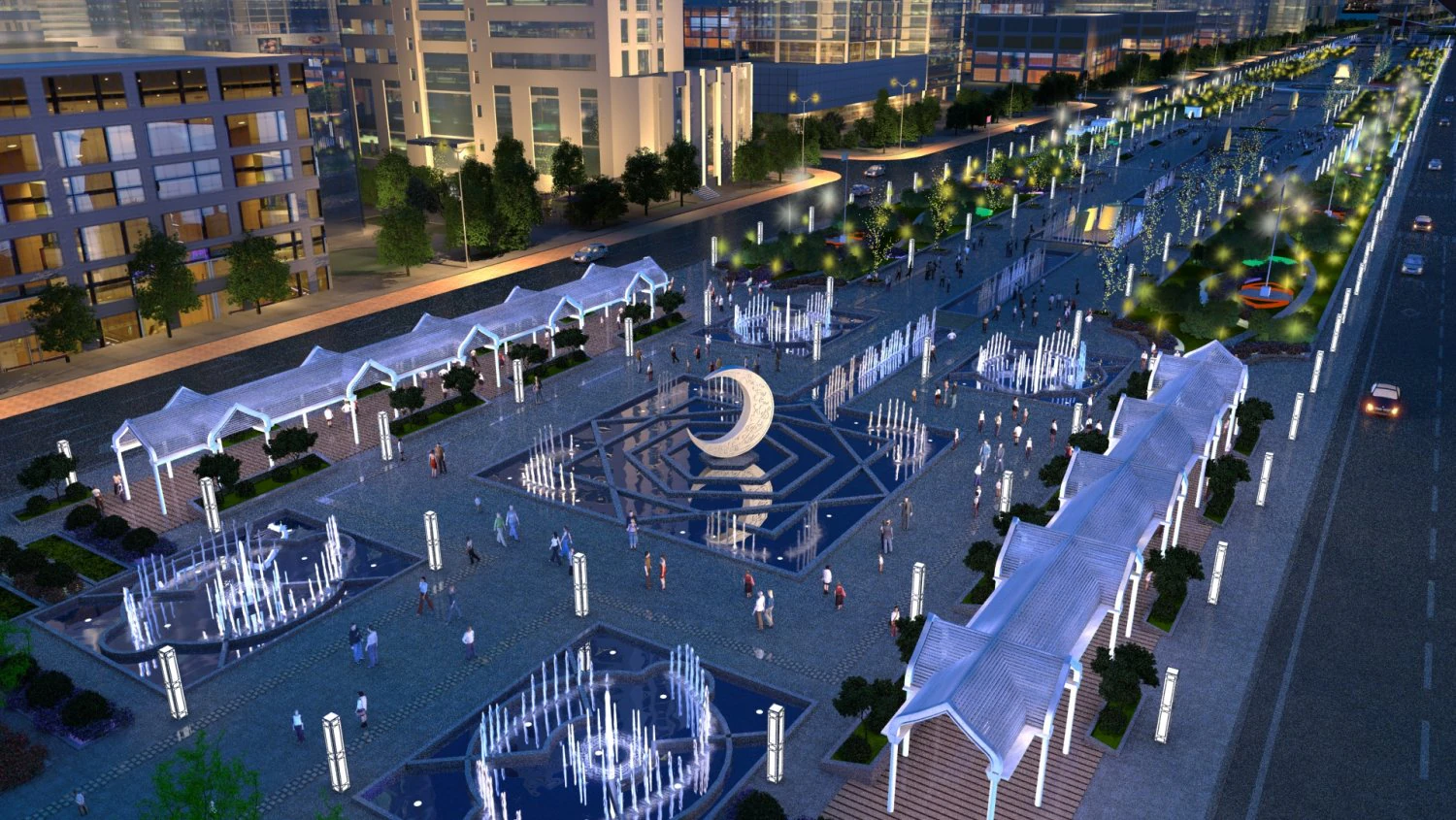 city building 3D Model .c4d .max .obj .3ds .fbx .stl .blend 