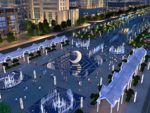 도시 건물 3D 모델