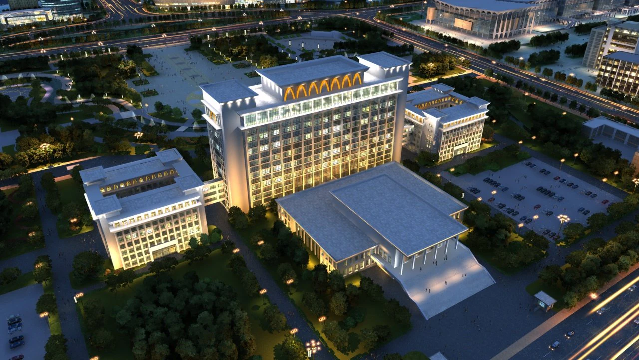 bangunan kota Model 3D .c4d .max .obj .3ds .fbx .stl .blend 