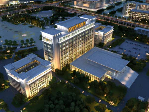 bangunan kota Model 3D