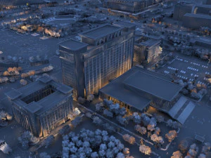 bangunan kota Model 3D